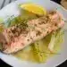 Poached Salmon With Fennel, and Orange & Chili & Citrus Salsa