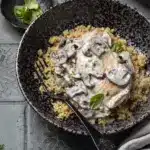 Chicken With Mushroom Quinoa