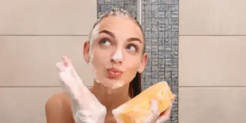 Best Non Toxic Body Wash, Man Taking a Shower