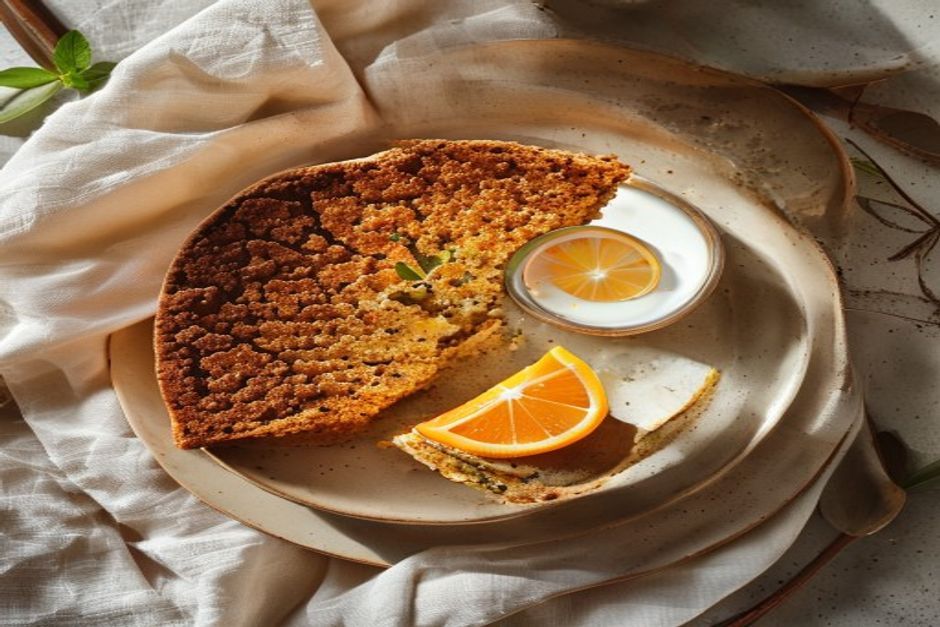 Flourless orange and almond cake, naturally sweetened