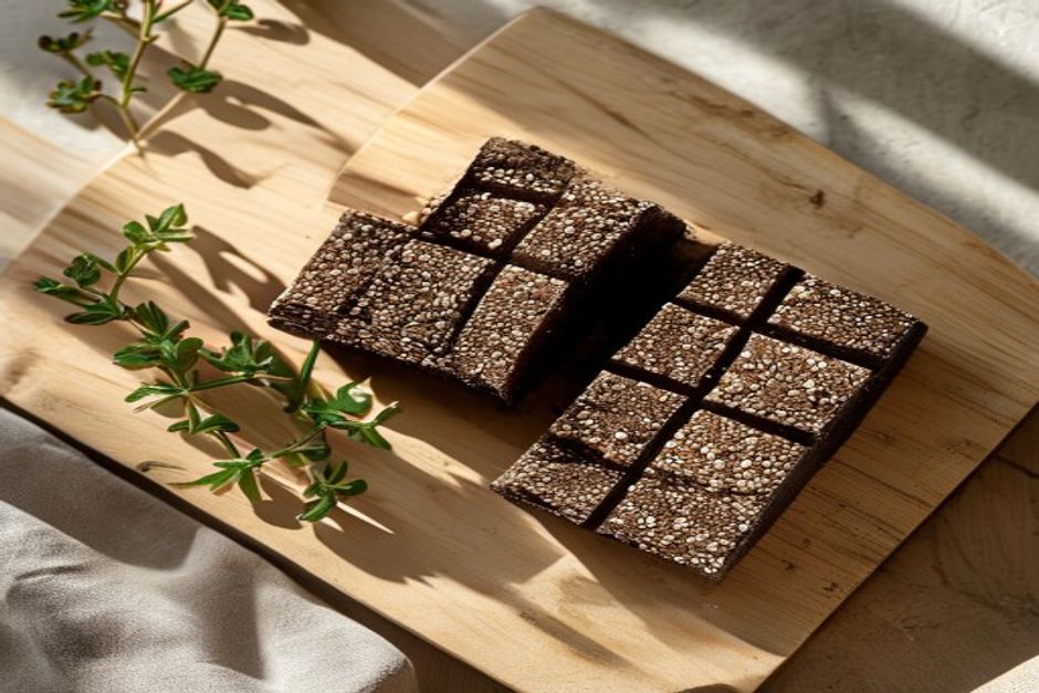 Raw chia energy bars: a proper lunchbox staple