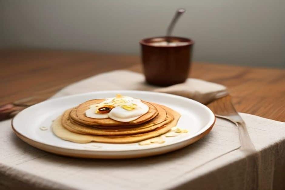 Buckwheat and banana pancakes for actual weekday mornings