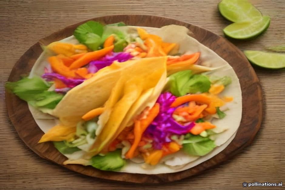 Fish tacos with cabbage slaw and lime yoghurt